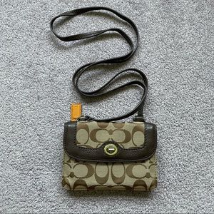 COACH Small Crossbody Wallet Purse